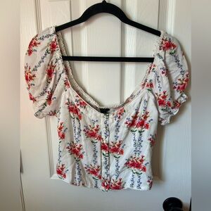Women’s Forever 21 s/s Floral Blouse